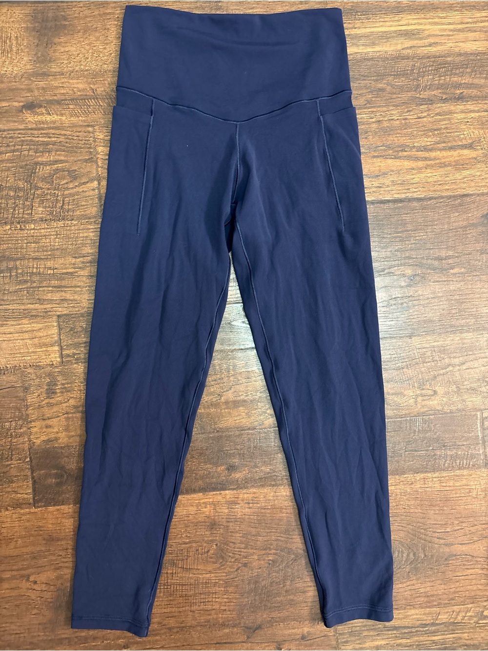 OFFLINE by Aerie Real Me XTRA High Waisted Pocket Legging size Medium Blue